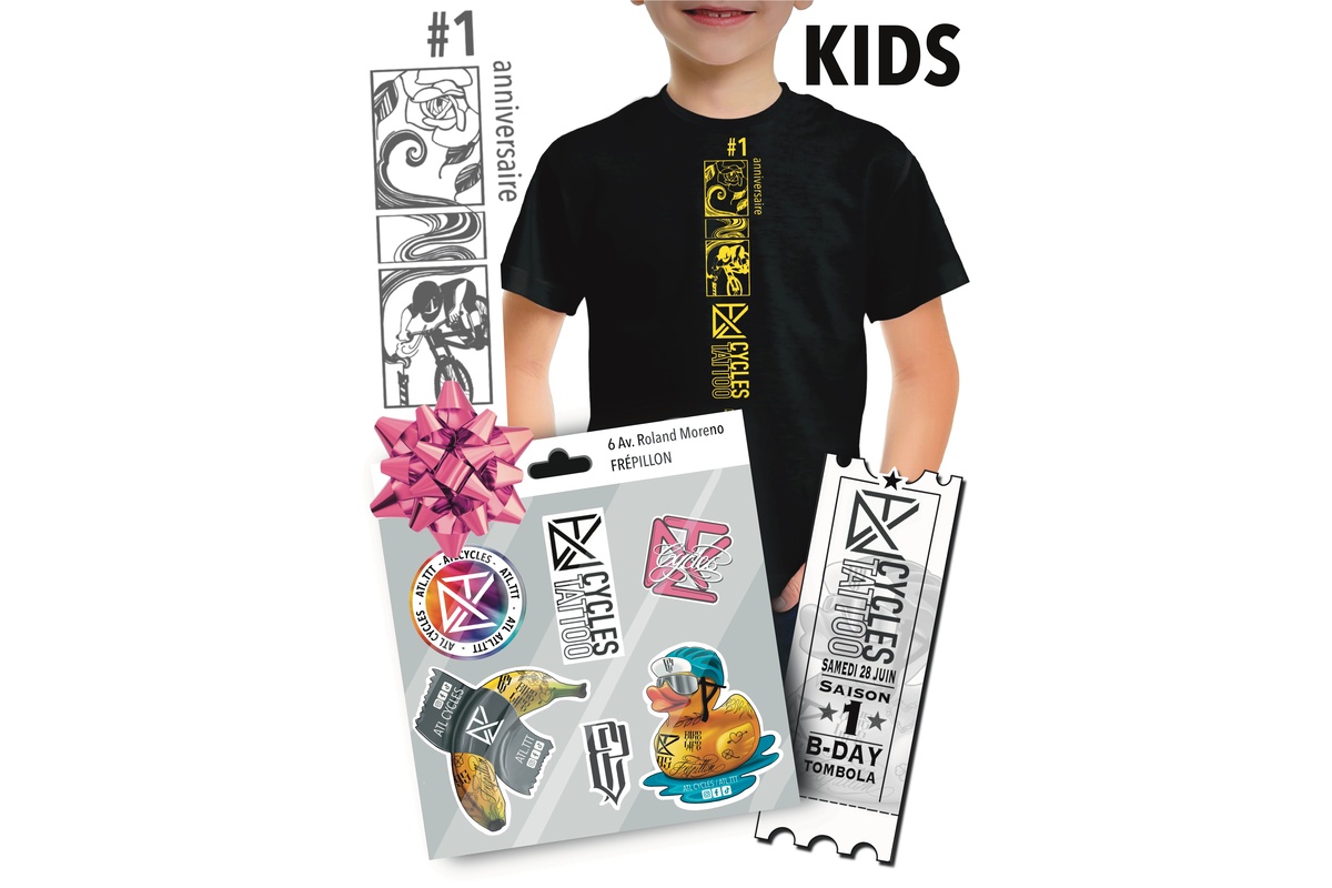 -Pack anniversaire ATL CYCLES Kids-
