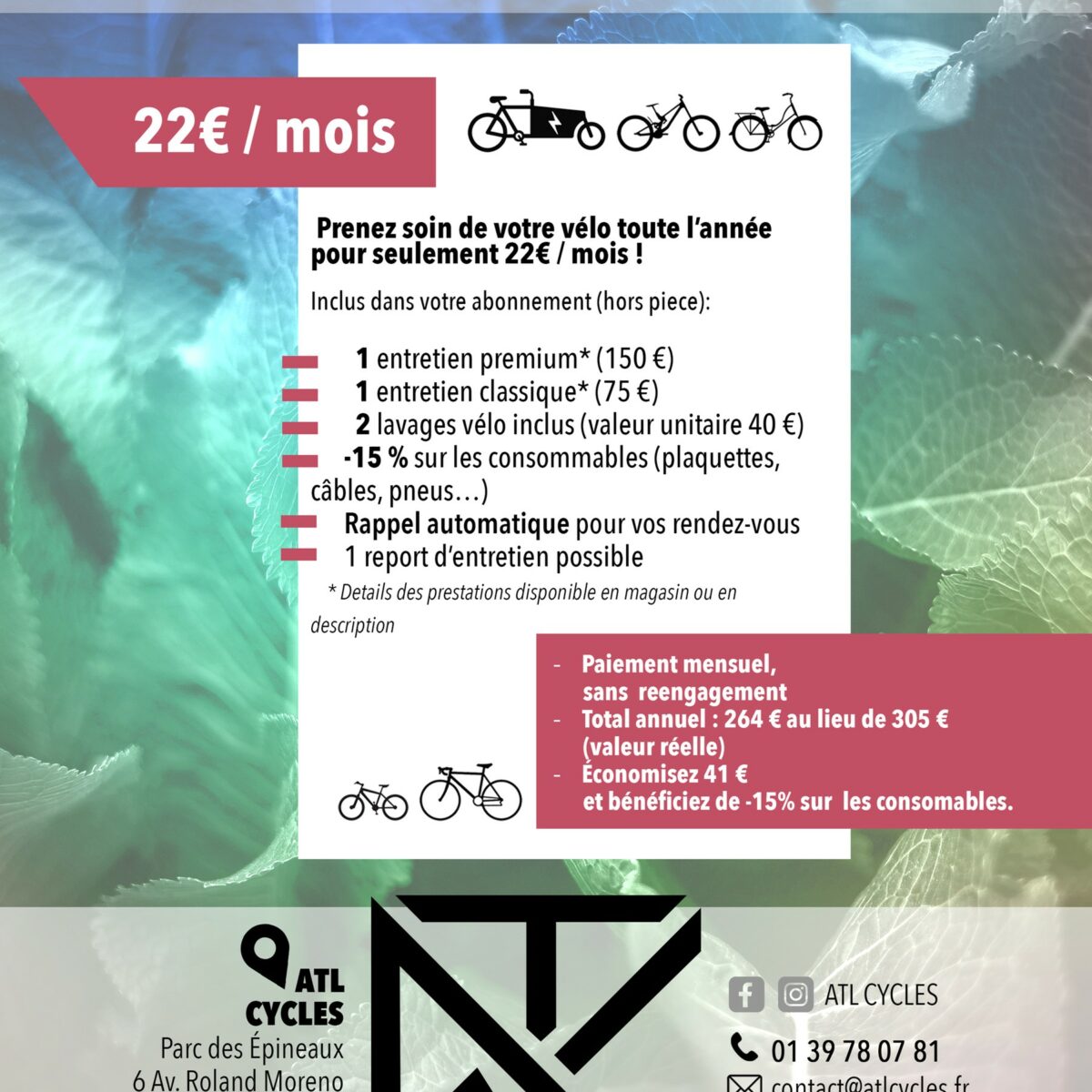 Vélo ZEN (annuel)