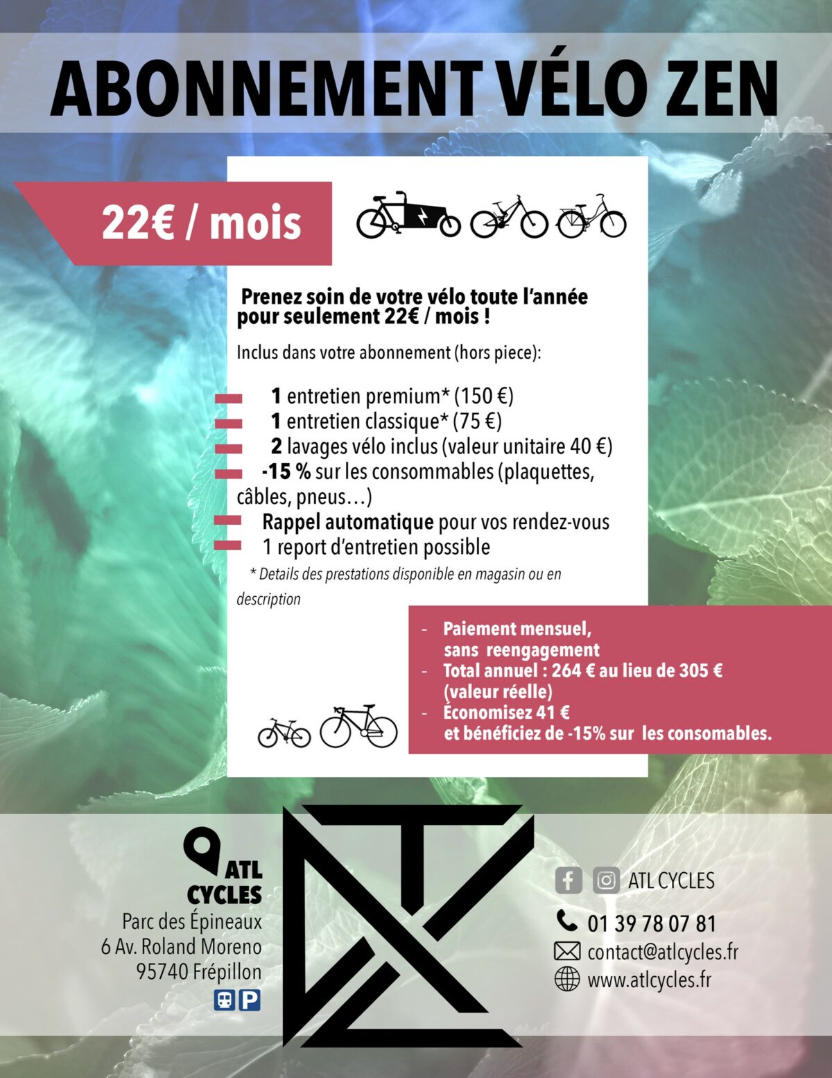 Vélo ZEN (annuel)