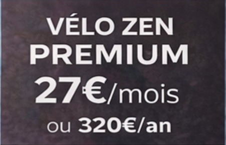Vélo ZEN PREMIUM (mensuel)